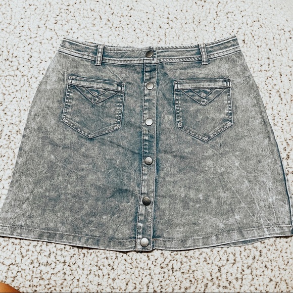 Denim Jean Skirt - Picture 1 of 7